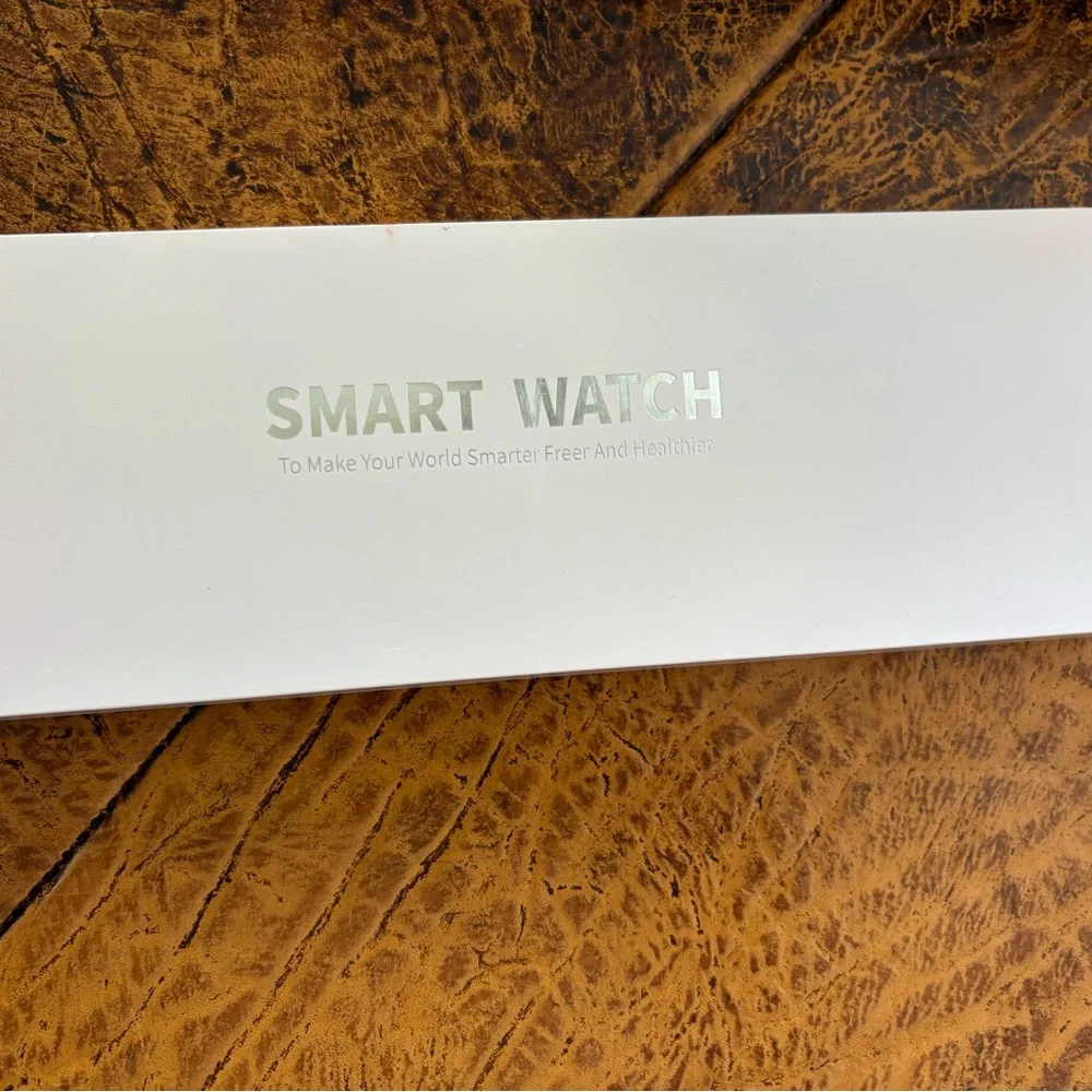 Luxury Gold Smartwatch with Crystal Detailing